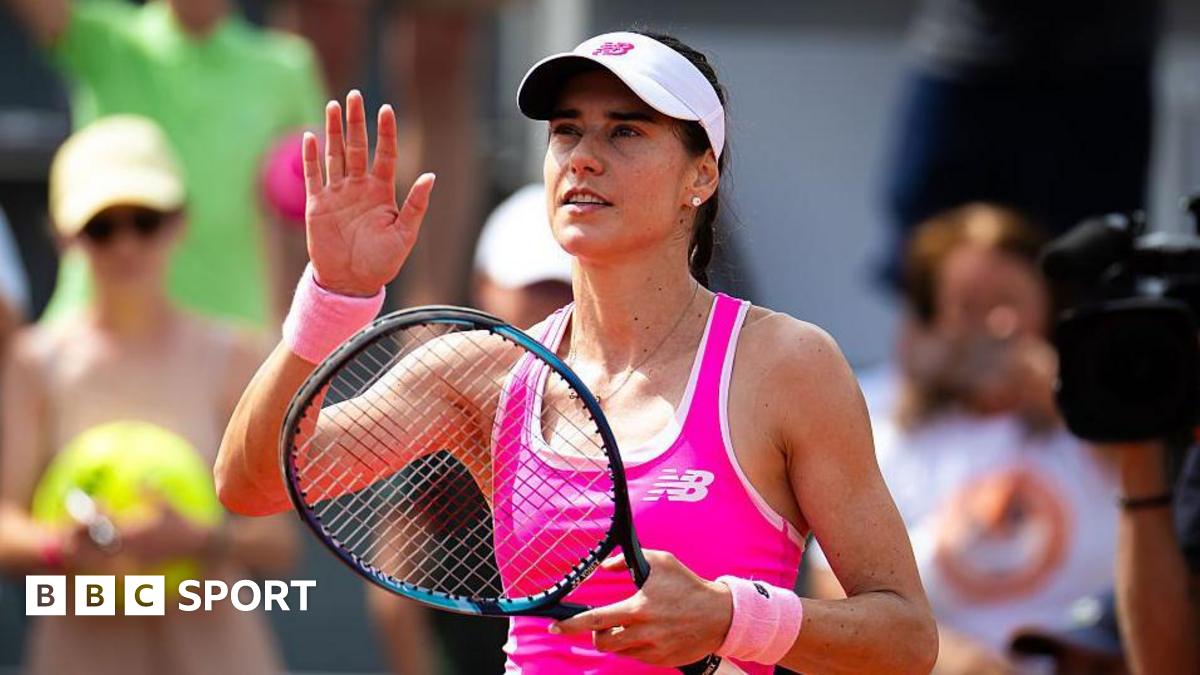 French Open 2026 results: Sorana Cirstea beats Solana Sierra 6-0 6-0 to make history