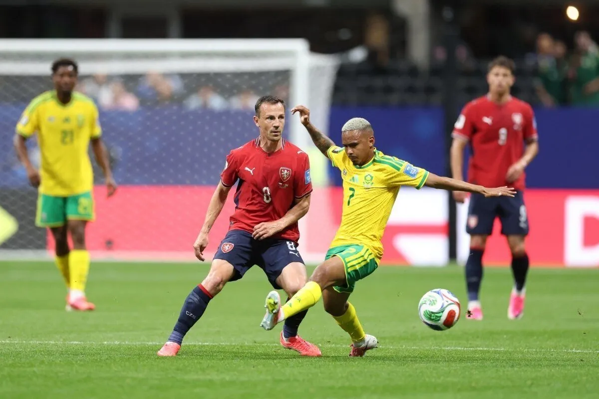 Late Mokoena goal rescues Bafana Bafana against Czechia