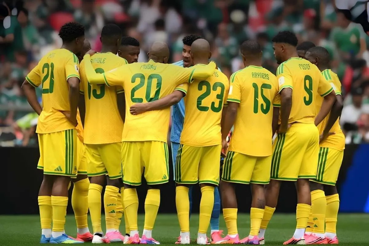 Confirmed Bafana Bafana starting XI vs Canada in FIFA World Cup Round of 32