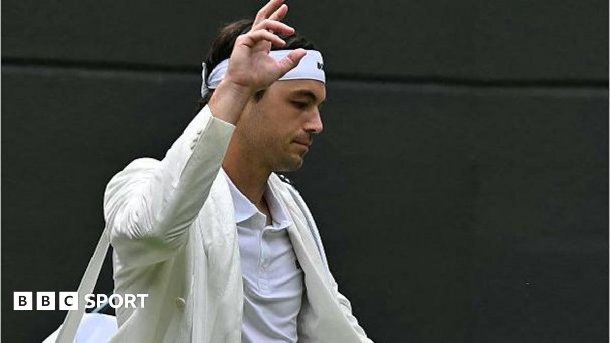 Wimbledon 2026 results: Taylor Fritz wins to avoid looking ‘stupid’ after statement entrance in all-white suit