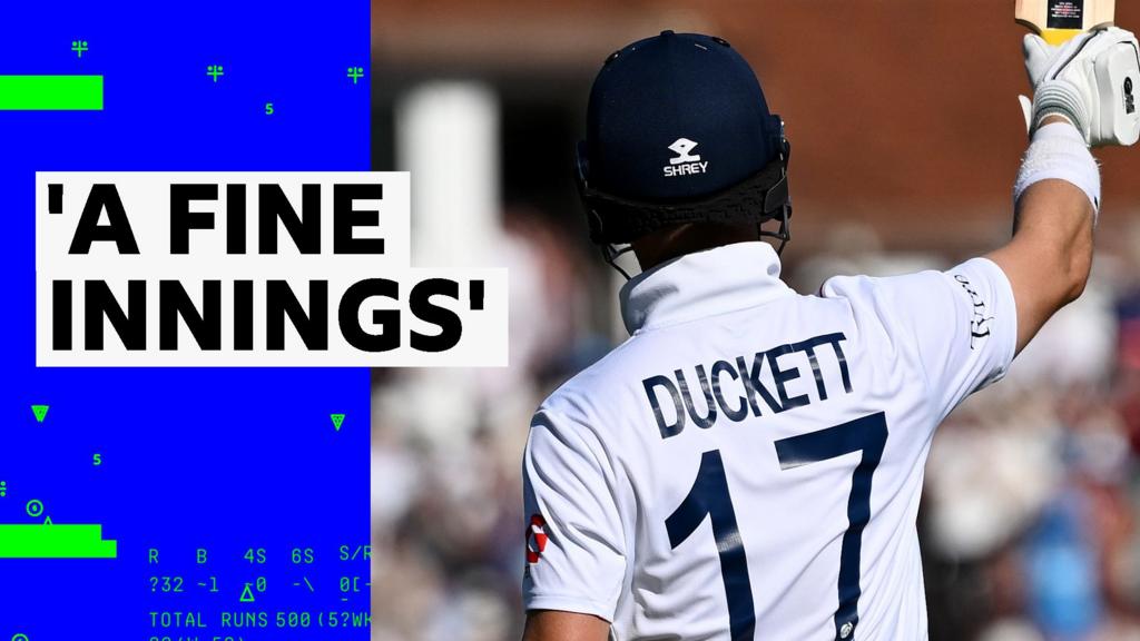 England vs New Zealand 3rd Test: Ben Duckett century – best shots