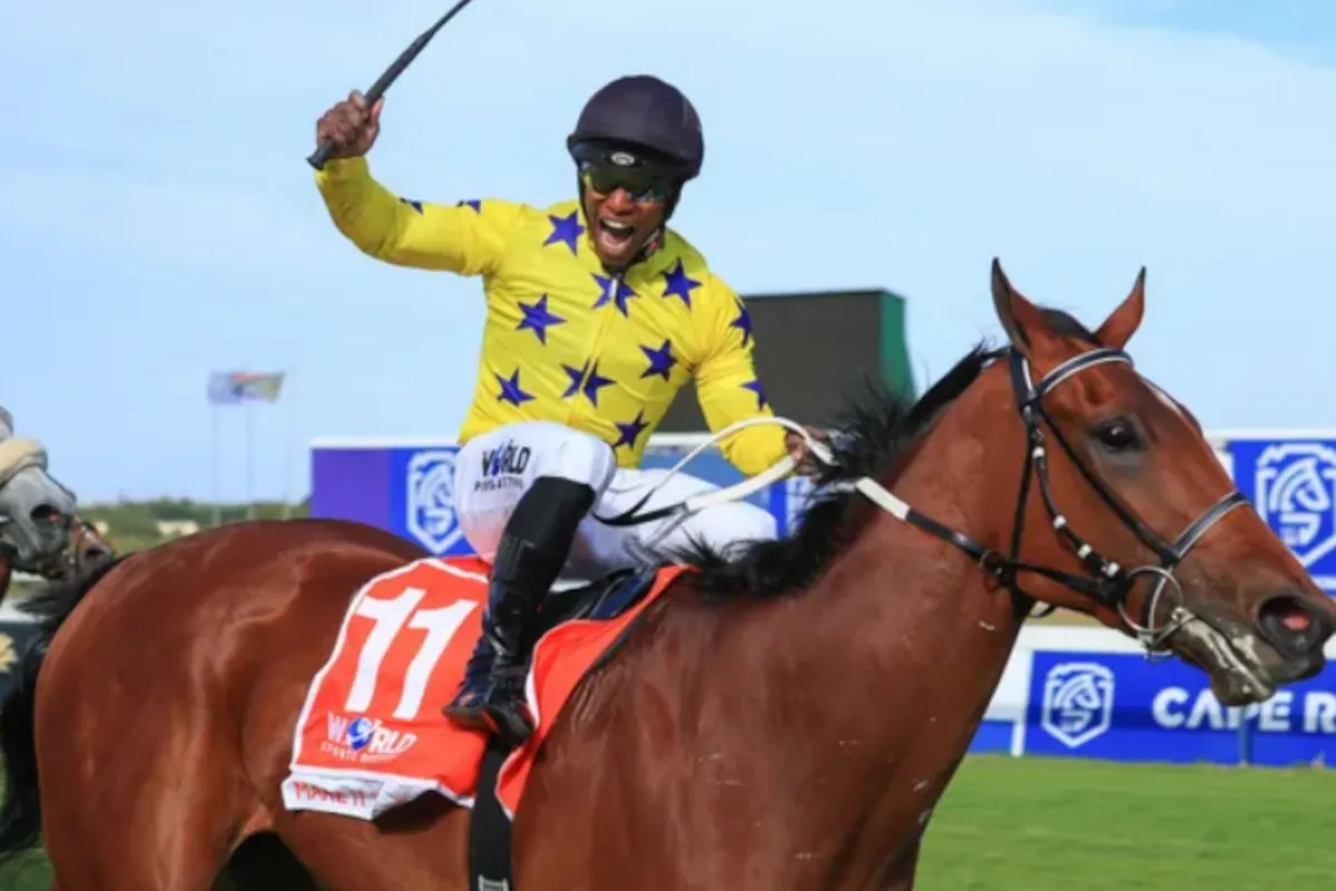 Top SA jockey S’manga Khumalo banned for ’10 years’ for race fixing