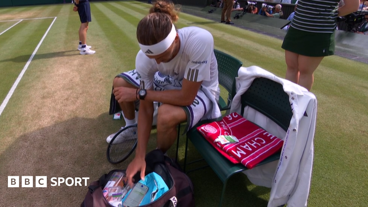 Wimbledon 2026: Why is Alexander Zverev allowed to use mobile phone during matches?