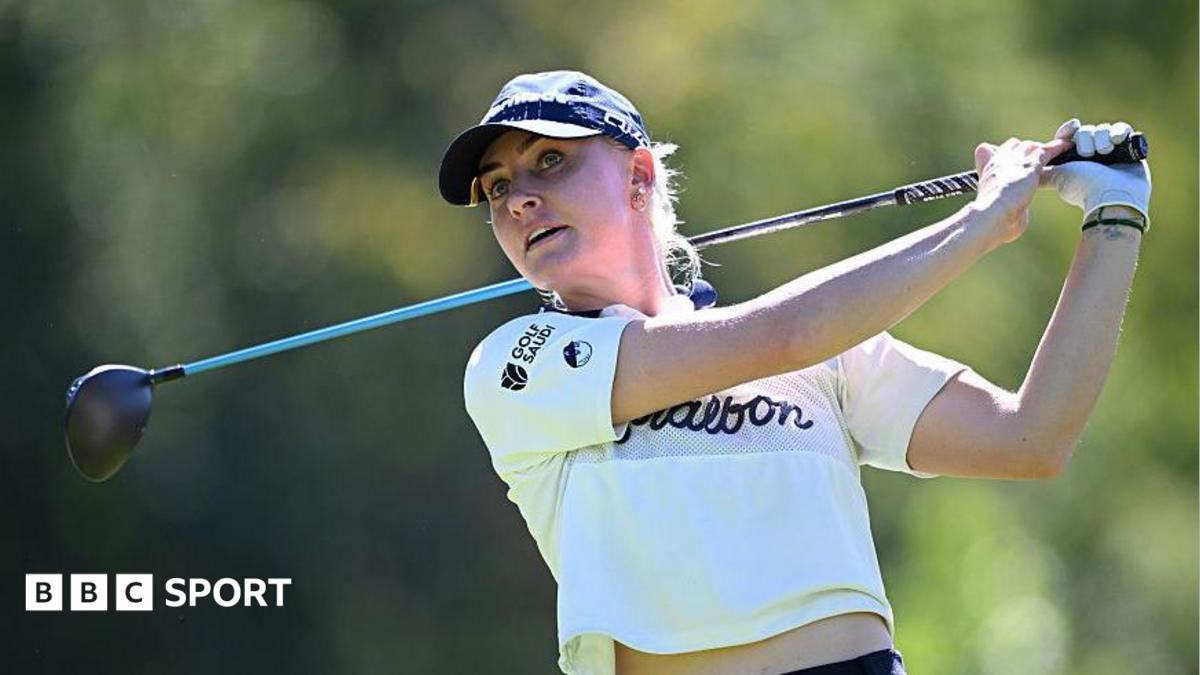 Evian Championship: Charley Hull in a tie for third after opening round